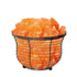 Tall Round Basket Salt Lamp, 8-10 Lbs | HIMALAYAN GLOW